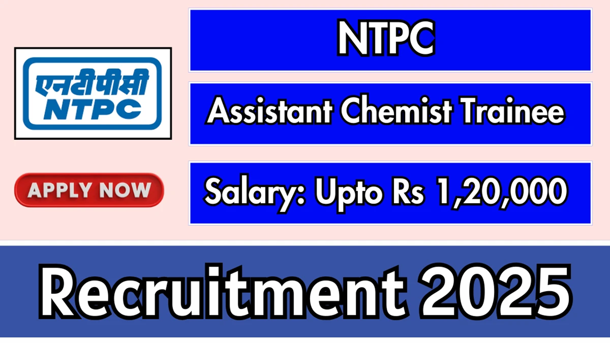 NTPC Assistant Chemist Trainee Recruitment Application 2025