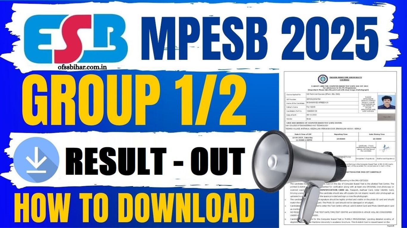 MPESB Group 1 & 2